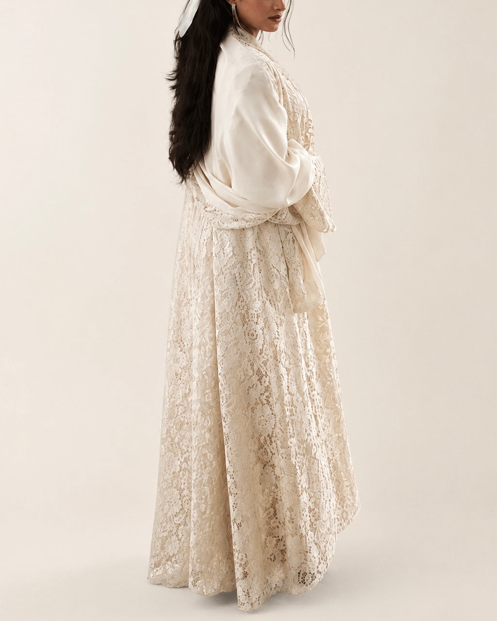 Vanilla Rose Abaya Set