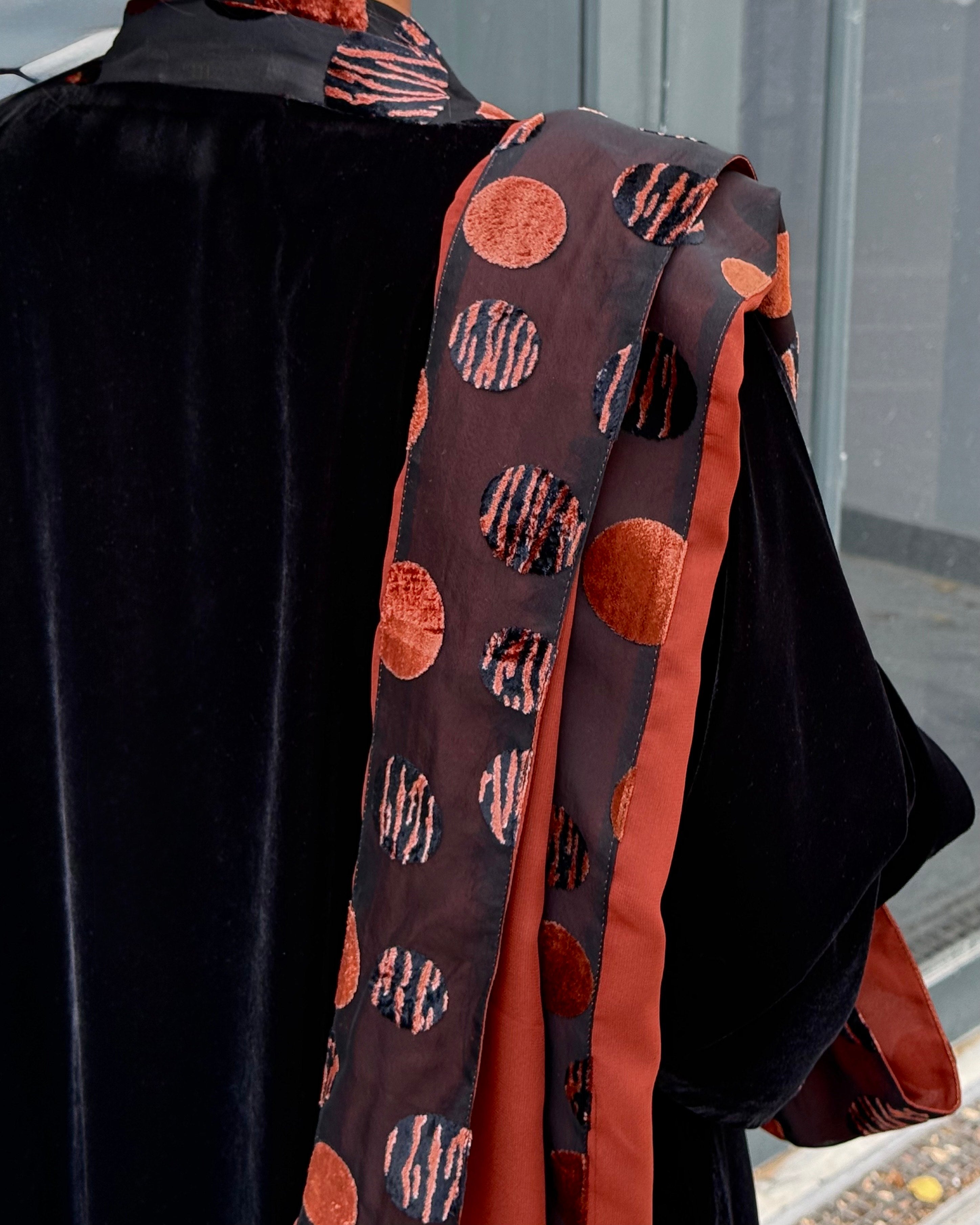 Velvet Dusk Abaya Set